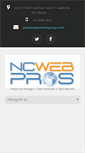 Mobile Screenshot of ncwebpros.com